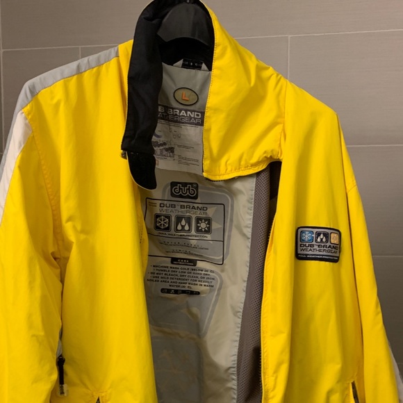 Vintage DUB all-weather proof snowboarding jacket.  Excellent condition!  XL - Picture 2 of 10